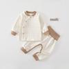 Newborn Pure Cotton Autumn & Spring High-Waisted Belly Protection Outfit