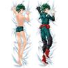 60x180cm Anime My Hero Academia Midoriya Izuku Todoroki Shoto Dakimakura Case Two-sided 3D Print Bed Hugging Body Pillow Covers