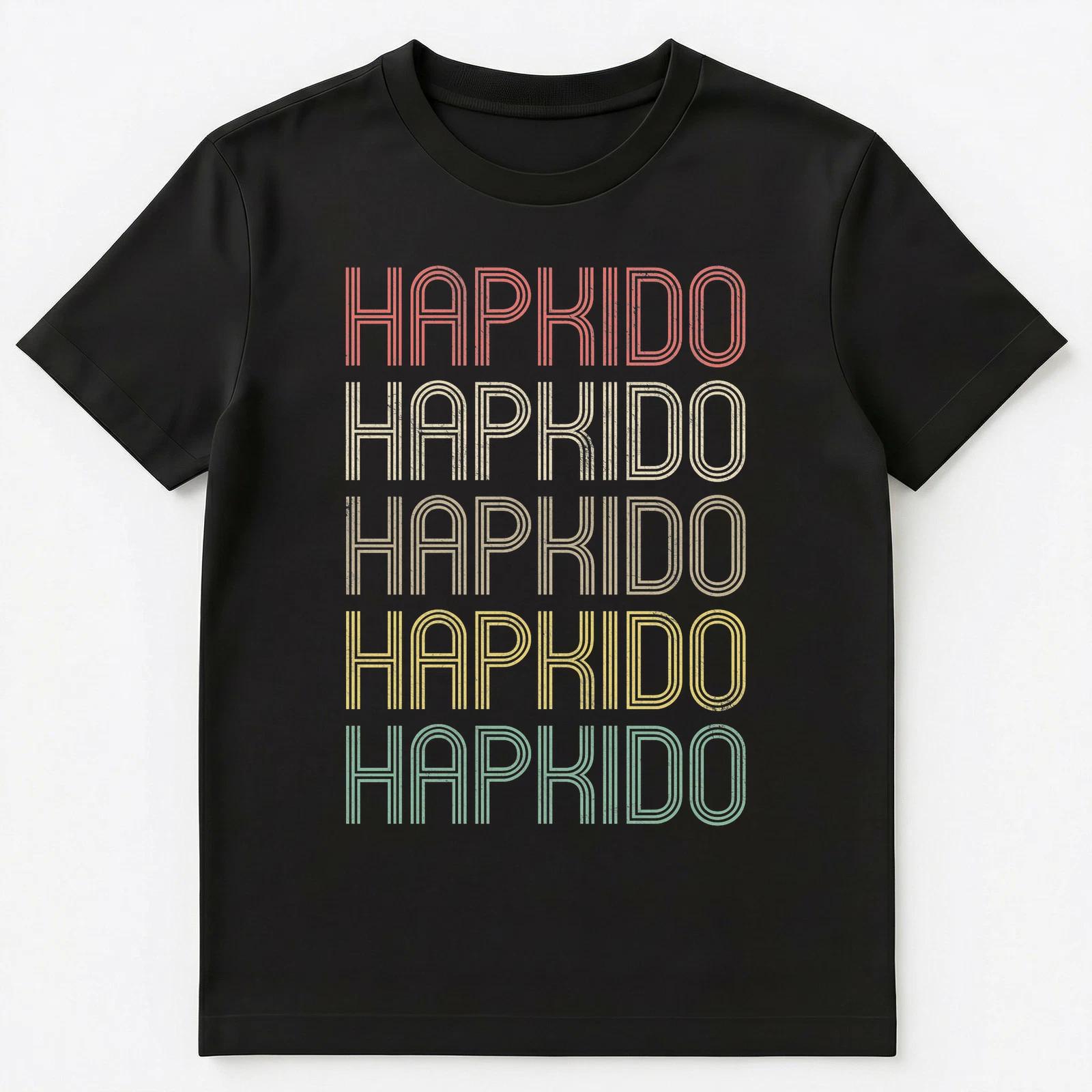 Retro Style Hapkido Unisex T-Shirt 2XL