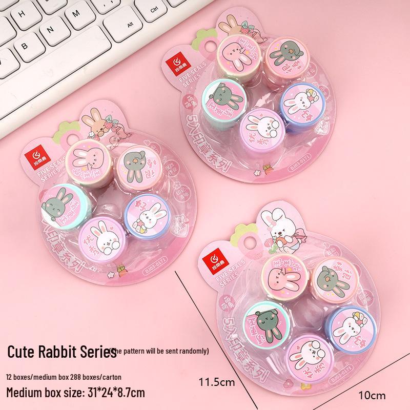 Children's Cartoon Reward Stamps for Teacher Praise and Homework Correction