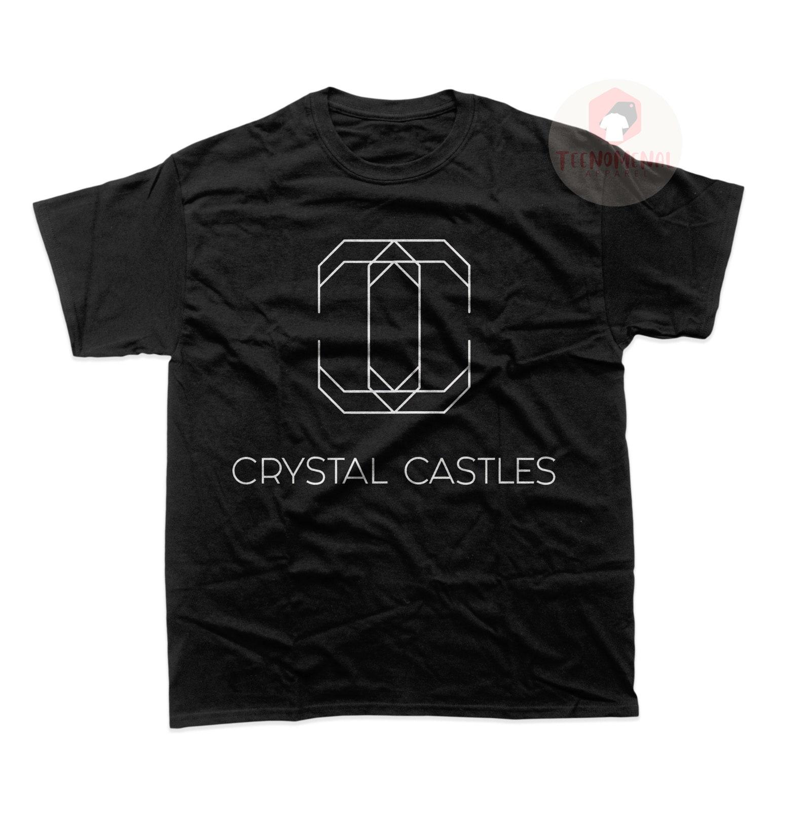 Crystal Castles Unisex T-Shirt - Music Band Graphic Tee - Alice Glass Merch - Printed Music Poster For Gift XL