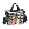 Organizer Cosmetic Pouch Women Shoulder Bag Makeup Pouch Storage Toiletry Bag PVC Cosmetic Bag