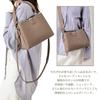 [imeetu] Women's 3-Way Shoulder Bag, Premium Genuine Leather, 3-Compartment Design, Handbag, Crossbody Bag, Shoulder Bag, Handbag, High-Quality Look,
