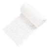 Stretchy Trim Ribbon 10CM Wide 2Yard Long for Sewing Projects, Soft Scalloped Style Ribbon for Fabric Craft Finishing