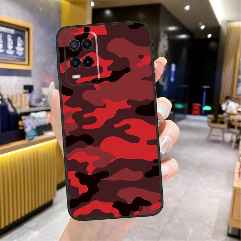 

Чехол с камуфляжным узором для Oppo A74 A54 A94 A78 A98 A18 A60 A80 A40 A38 A58 A96 A76 A16 A15 A17 A57 A77 A5 Pro OPPO A18 4G