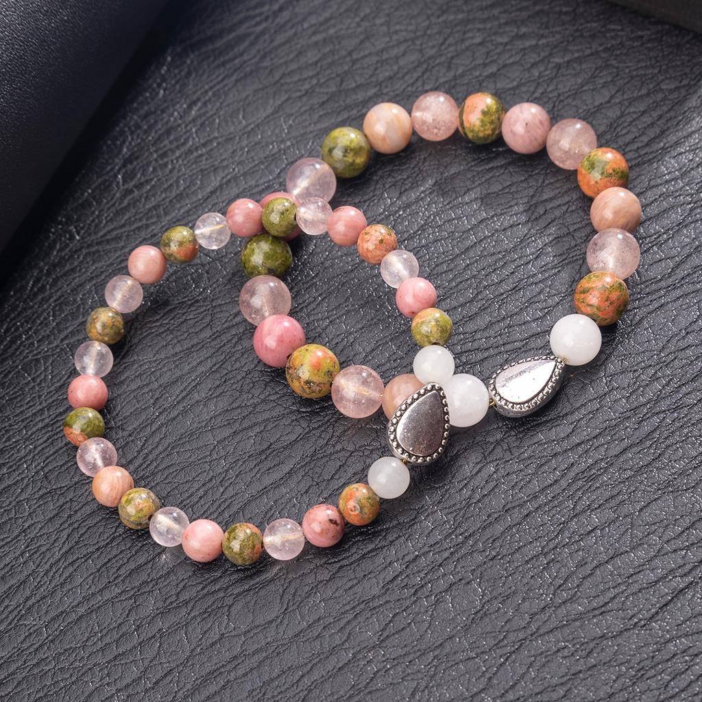 Natural crystal bracelet, strawberry crystal bracelet, high-end women's jewelry, accessories