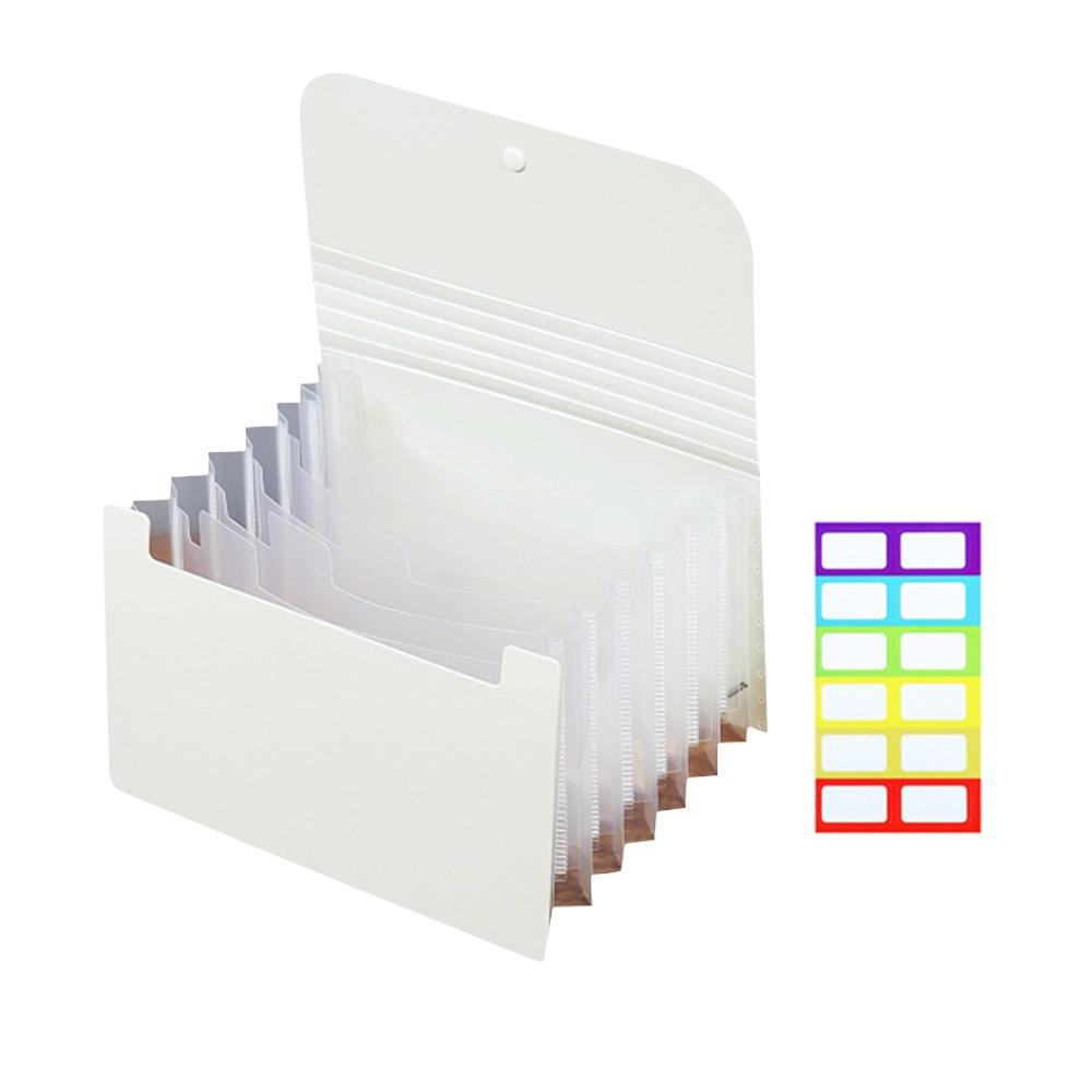 Waterproof Organ Bag 7 Layer File Pouch Portable A6 File Folder