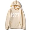 High Street 1977 Trendy Brand Fashion Printed Hooded Sweater Men's and Women's Jacket Couples Sweatshirt