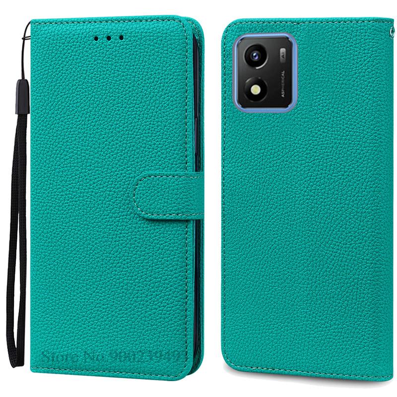 Für Vivo Y01 Hülle Vivo Y15A Y15S Leder Brieftasche Flip Cover Handyhülle Für Vivo Y01 Y 01 V2166 V2120 V2147 V2134 Hülle Fundas