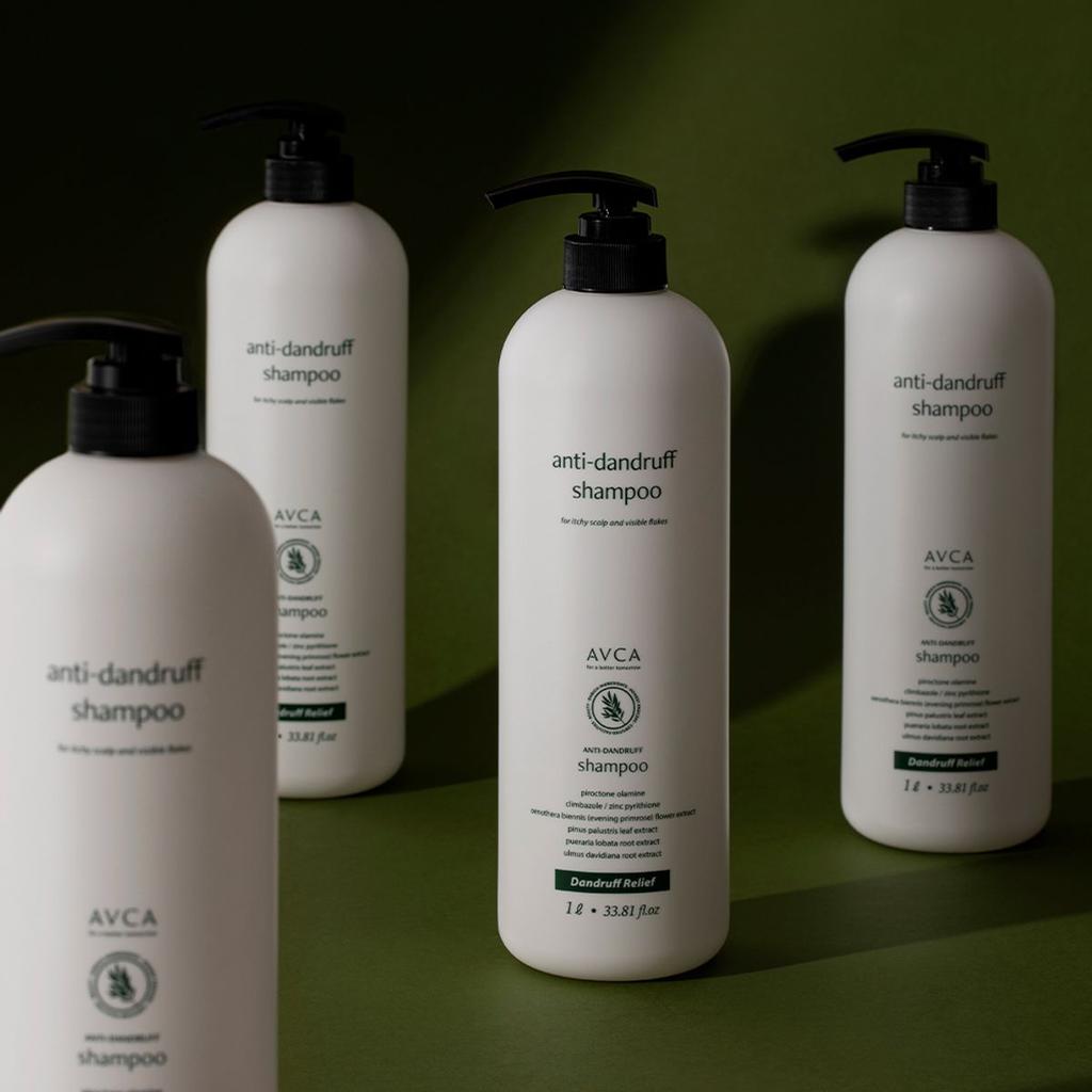 Clinic Itchy Scalp Control Dandruff Care Shampoo 1000ml 2 Bottles