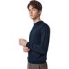 EMZ Erdos Men's Machine Washable 19.5 Micron Crew Neck Wool Sweater