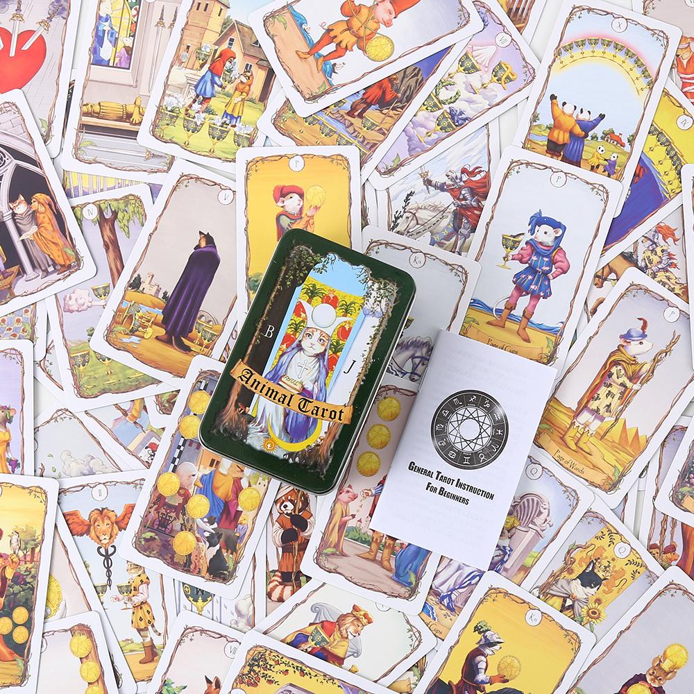 

10,3х6 см Таро животных в банке