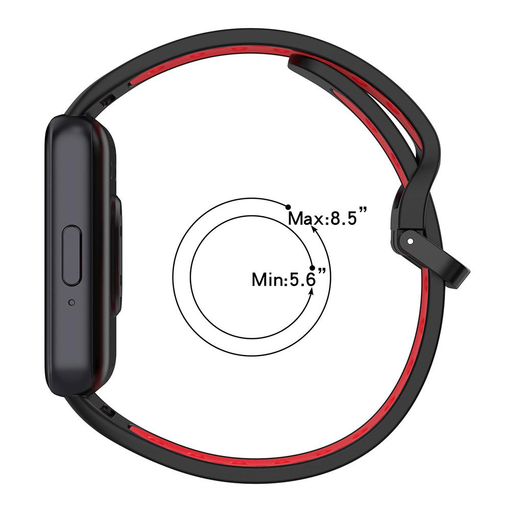 Silicone Strap For Samsung Galaxy Fit 3 Smart Watch Two-Color Replacement Bracelet Wristband For Samsung Galaxy Fit3 Accessories