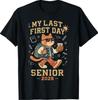 My Last First Day Senior 2026 Cat Back To School Cool Class T-Shirt