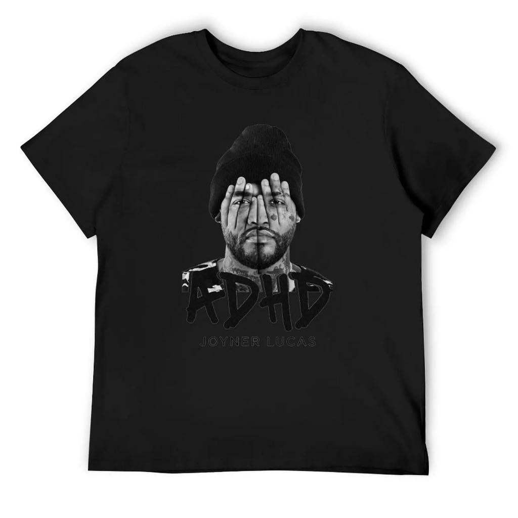 Joyner Lucas ADHD T-Shirt vintage t shirts oversized graphic tee heavyweights mens t shirts pack