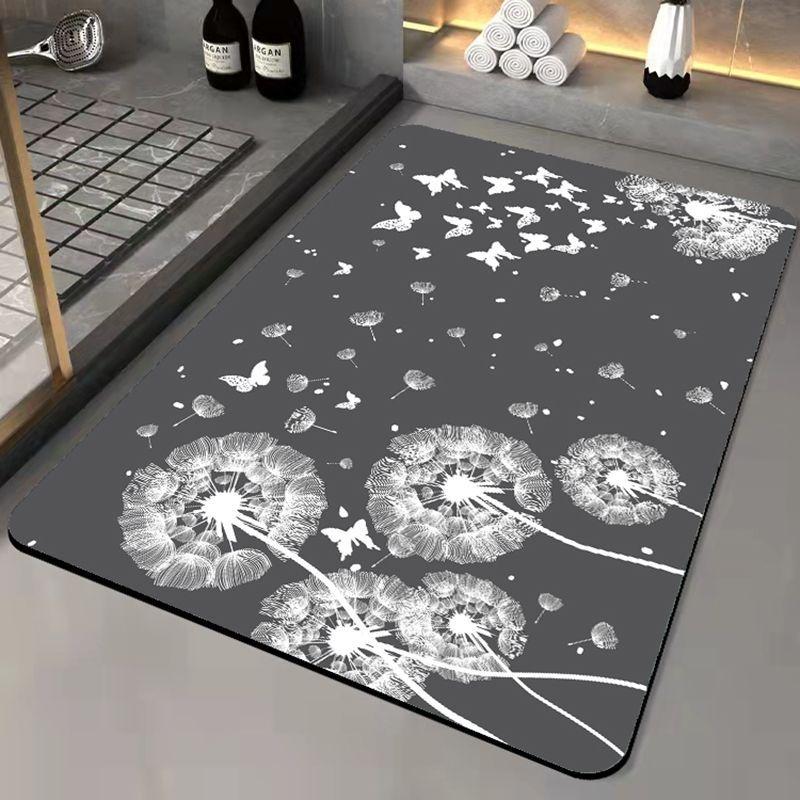 Diatom Mud Floor Mat Absorbent Non-slip Mat Household Door Quick Drying Mat Toilet Toilet Bathroom Shower Floor Mat