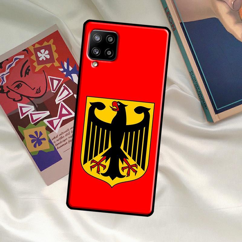 Deutschland Flaggen-Emblem Hülle Für Samsung Galaxy A54 A06 A05 A16 A26 A36 A56 A53 A32 A52 A33 A13 A55 A35 A15 A14 A34