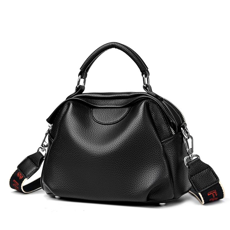 High Quality Soft Leather Tote Bag Fashion Women Shoulder Messenger Bag Large Capacity Wear-resistant Bag Luxury Handbag