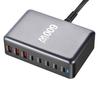 Desktop 600W GaN Multi-Port Charger: 140W PD for Laptops & Drones