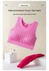 Women's Seamless Sports Set: Shockproof, Sweat-Wicking, Breathable, High-Elasticity Yoga & Fitness Underwear