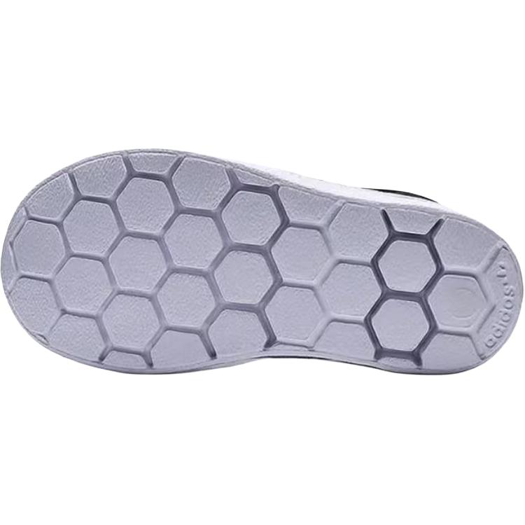 Adidas Originals Superstar Comfortable Versatile Low-Top Walking Shoes Baby Shoes Black Blue KI8789