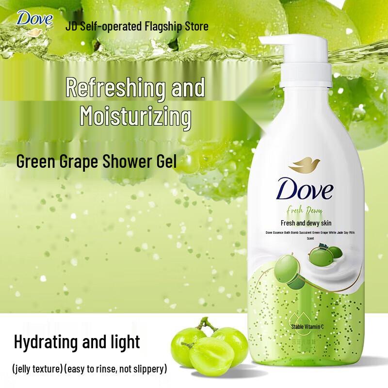 

Dove Succulent Green Grape & Soy Milk Body Wash