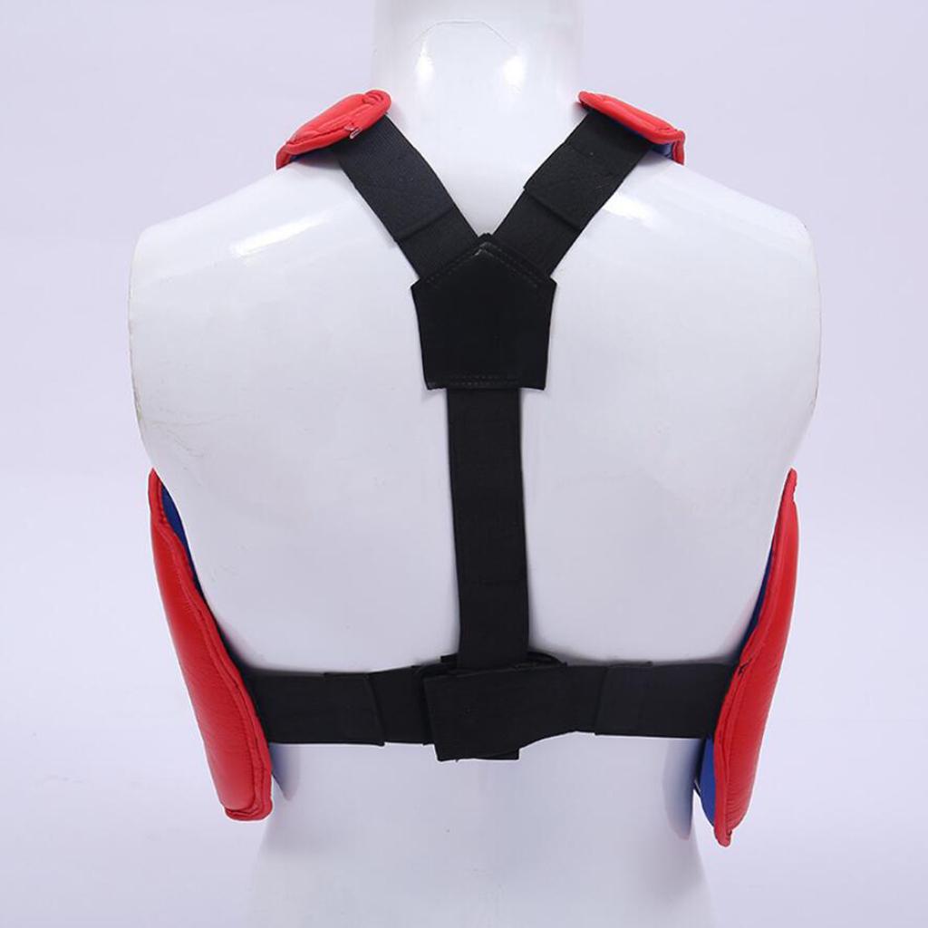 Buy Taekwondo Chest Guard Kids Adult Martial Art Body Protector Red S