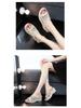 Women's 2025 Fashion High Heel Non-Slip Slippers - Summer Hollow Out, Comfortable, Thick Sole, One-Strap Design for Outdoor Use