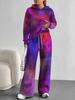 Vertigo European And American Autumn And Winter Casual Long-Sleeved Suit Women'S Hooded Sweater Trousers Two-Piece Set