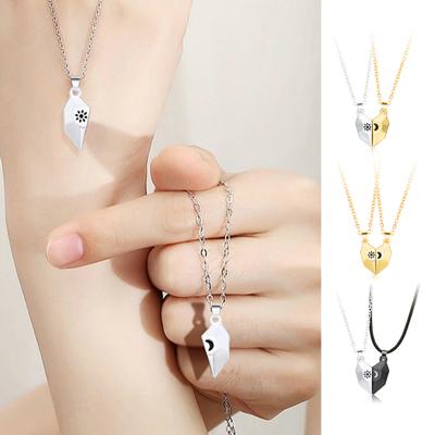 Cool Couple Necklaces Geometric Accessories Dress Up
