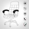 1 Pair Solid Color Chair Armrest Cover With Zipper Elastic Slipcover Spandex Armrest Computer Chair Covers For Office Chair