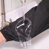 1 Pair of Extended Waterproof Sleeves, Oil-Resistant Black Arm Covers for Work & Life, Stain-Proof Protection