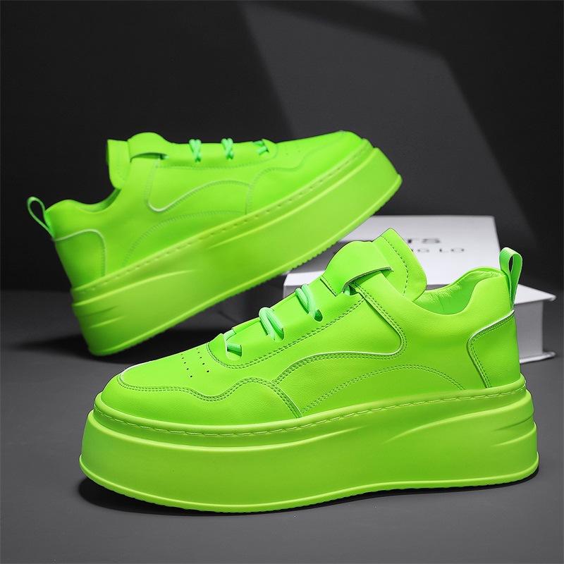 Xiaobai 22 new autumn thick-soled muffin sole heightening sports and leisure board shoes 39