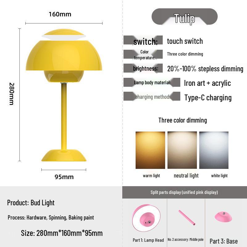 Modern Chic Table Lamp: Elegant Bedside or Dining Accent