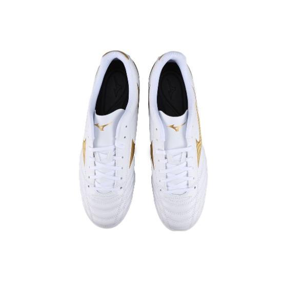 Mizuno Folgado Pro Kl As Mid-Range Studs Tf (Rubber Studs) Slip-Resistant Durable Soccer Shoes Men Soccer Shoes White Platinum P1GD239307