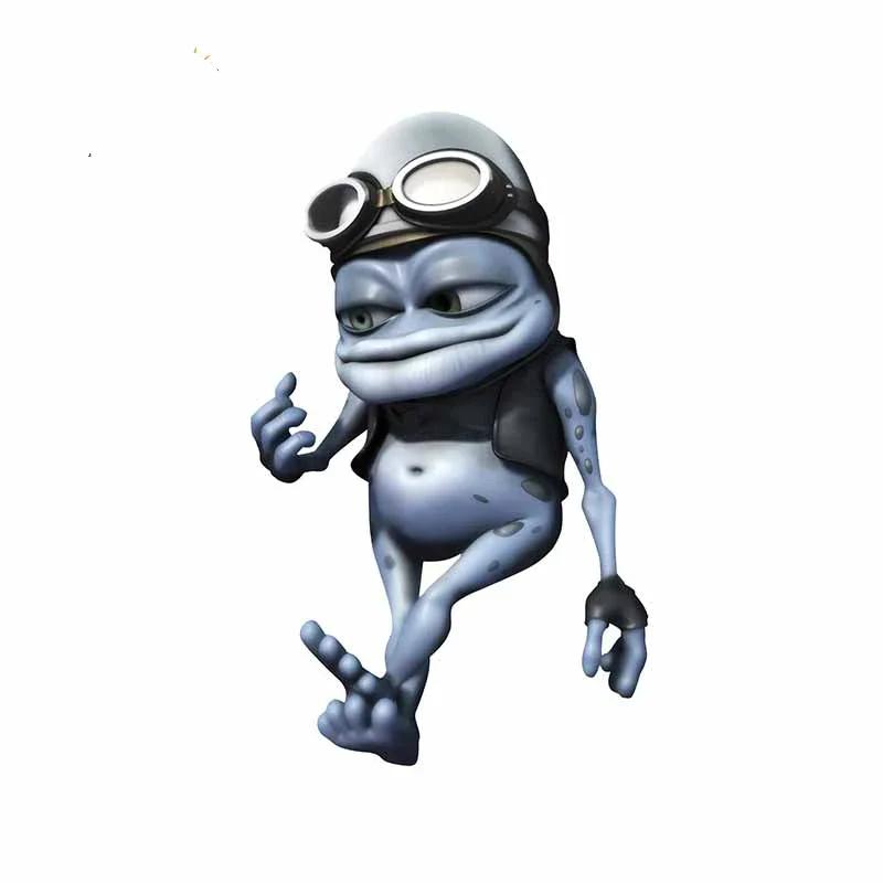 Funny Beautiful Anime Crazy Frog Car Sticker Waterproof Cover Scratch Funny Sticker Window Motorcycle Fine Decal Decor PVC