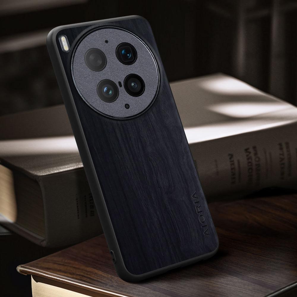 Hülle für Vivo X300 Pro Ultra funda Bambus-Holzmuster Vier-Ecken Explosionsgeschützte Rückabdeckung für vivo X300 Pro Ultra case