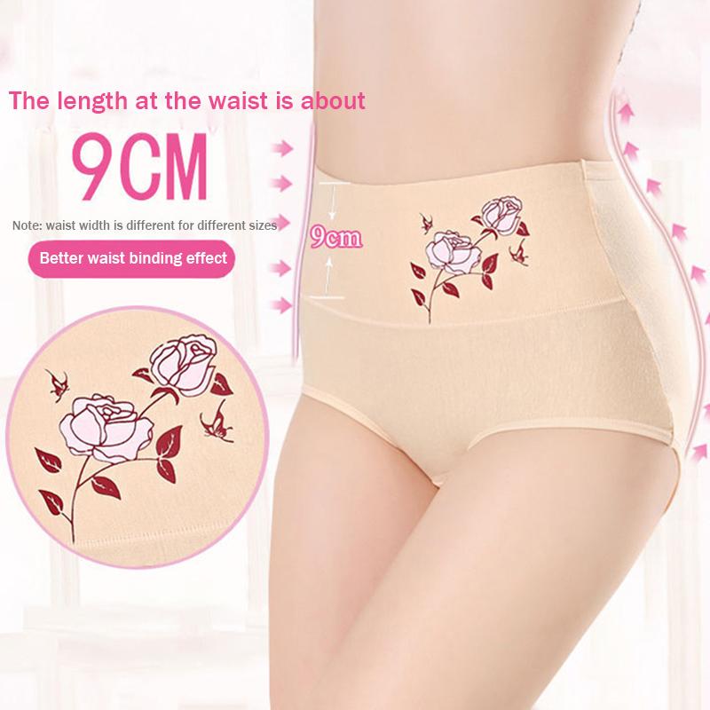 Majtki Bawełniany Krok Duży Rozmiar Jednolity Kolor Damska Bielizna