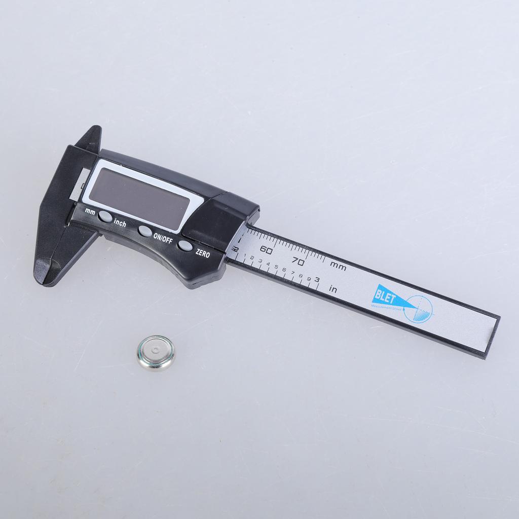 0-75mm Vernier Caliper Electronic LCD Digital Caliper Pocket Size Micrometer Gauge Thickness Diameter Measuring Tool