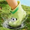 Fashion 2024 New Children's Rain Boots Boys and Girls Baby Water Shoes Summer Cartoon Panda Outdoor Anti Slip Waterproof Child Rain