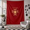 Wandbehang Portugiesische Nationalmannschaft Kunst Hängendes Tuch Dekorative Hintergrundabdeckung für Raumdekoration