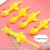 10Pcs Flying Chicken Catapult Rubber Chicken Finger Catapult Stretchy Chicken Shooter for Kids Fun Christmas Party Favors Gift Goodie Bag Stuffers
