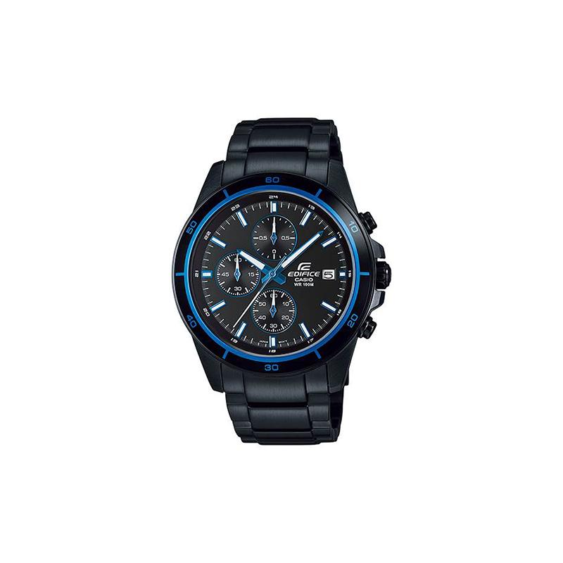 

Casio EDIFICE series, fashion, business, versatile and casual, quartz movement, stainless steel ion-plated strap, Japanese and Korean EFR-526BK-1A2 чорний