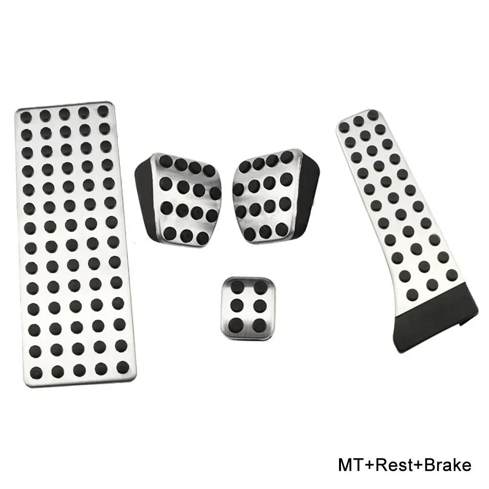 1/5pcs Car Pedal Accessories For Mercedes Benz AMG C E S GLC GLK SLK CLS SL Class W203 W222 W213 W205 W204 W211 W212