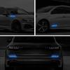 TOMALL 6Pcs 3D Strong Reflective Stripe Sticker for Car Fender Hood Bumper High-Intensity Night Visibility Reflective Decal Safety Warning Diamond
