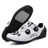 Mens Cycling Shoes Road Mountain Bike Non-Cleat Clipless Compatible Stiff Sole Breathable Lightweight