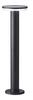Rain-resistant GWSOLAR Solar LED Street Light, 100lm Brightness, White or Warm White, Remote Control Adjustable, 2-3 Days of Continuous Use On a Full