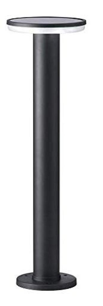 Rain-resistant GWSOLAR Solar LED Street Light, 100lm Brightness, White or Warm White, Remote Control Adjustable, 2-3 Days of Continuous Use On a Full
