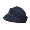 Retro Wool Black Literary Beret Children Autumn and Winter Face Peaked Cap Internet Celebrity French Knight Hat
