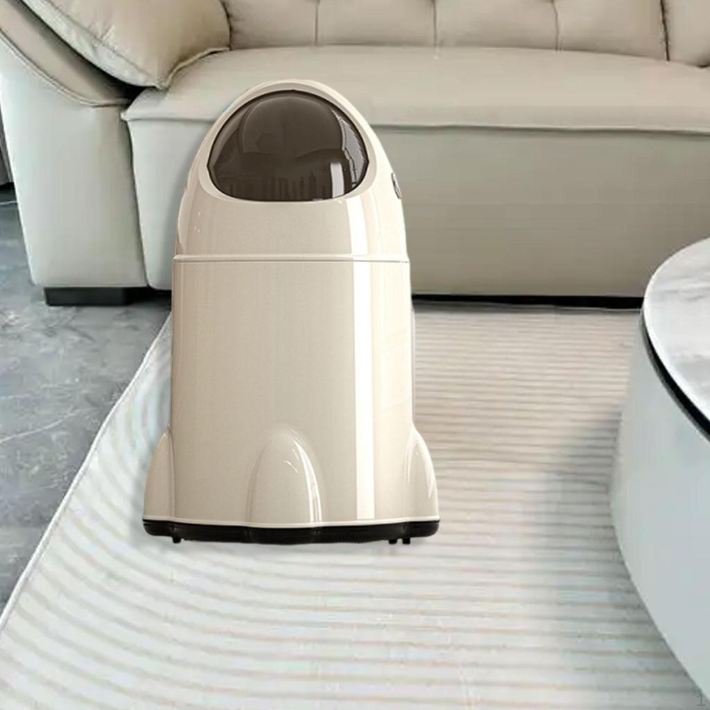 Kitchen Trash Can Garbage Bin with Universal Wheels Tall Large Open Luxury Lid Waste Basket for